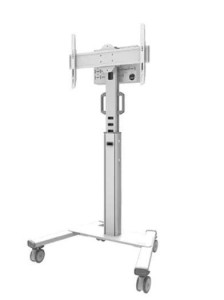 Wózek mobilny do ekranów Neomounts FL50S-825WH1 37"-75" 70kg max VESA 600x400 biały