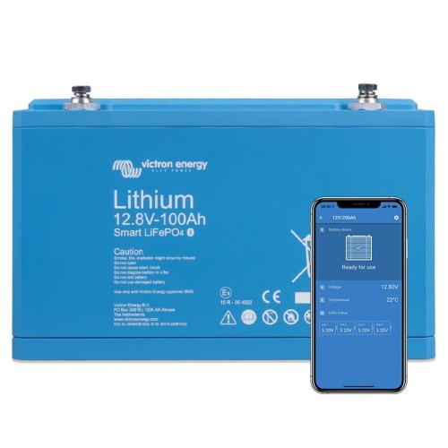 Akumulator LiFePO4 12,8V/100Ah - Smart - 1998346