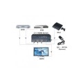 Przełącznik Techly HDMI 3/1 z pilotem, 4K2K UHD 3D, czarny - 1380216