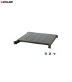 Półka do szafy 19" Intellinet 415mm 1U wysuwana 430-665m, czarna - 981470