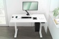 Ramię biurkowe pojedyńcze z zaciskiem DIGITUS 1xLCD z sprężyną gazową i zintegrawaną stacją dokującą max. 30" i 9kg PD 3.0 - 1666638