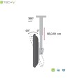 Uchwyt sufitowy Techly 32"-55", 2x45kg na 2 monitory - 1366486