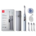 Zestaw szczoteczek sonicznych Oclean X Pro Digital Set (srebrny) - 1500423