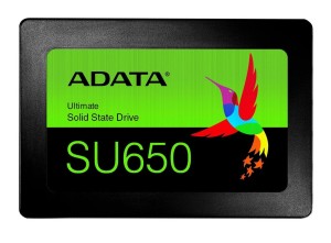 Dysk SSD ADATA Ultimate SU650 120GB 2,5" SATA3 (520/320 MB/s) 7mm, 3D NAND / Black Retail