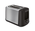 TEFAL | Toster | TT340830 | Ilość slotów: 2 | Materiał obudowy: Stal nierdzewna | Stal nierdzewna/Czarny - 2001611