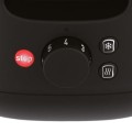 TEFAL | Toster | TT340830 | Ilość slotów: 2 | Materiał obudowy: Stal nierdzewna | Stal nierdzewna/Czarny - 2001612
