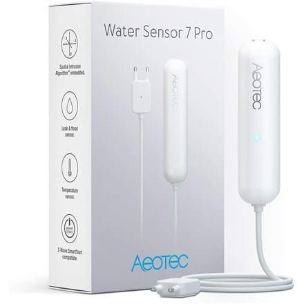 AEOTEC | Czujnik wody 7 Pro | Z-Wave Plus V2 | Zigbee | Biały - 2002718
