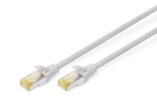 DIGITUS Kabel krosowy (patch cord) RJ45-RJ45 kat.6A S/FTP AWG 26/7 LSOH 25m szary 1szt - 2002980