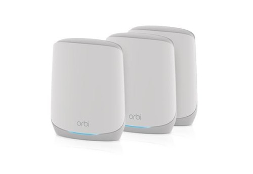 NETGEAR Orbi RBK763S Tri-band (2.4 GHz/5 GHz/5 GHz) Wi-Fi 6 (802.11ax) Biały 7 Wewnętrzne - 2003136