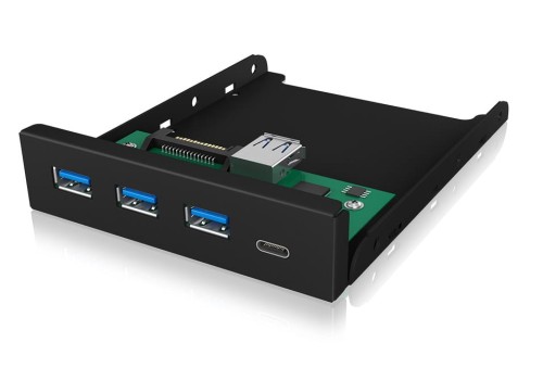 ICYBOX IB-HUB1418-i3 IcyBox 4-portowy Hub (3x USB 3.0, 1x USB Type-C), wewnętrzny 3.5 - 2003183