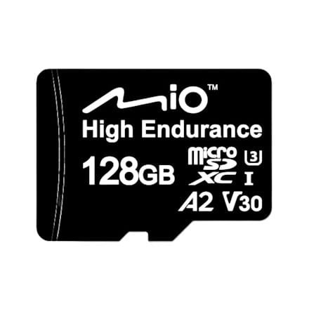 Wysoka wytrzymałość | 128 GB | Karta MicroSD | Pamięć flash klasy UHS-I - 2007228