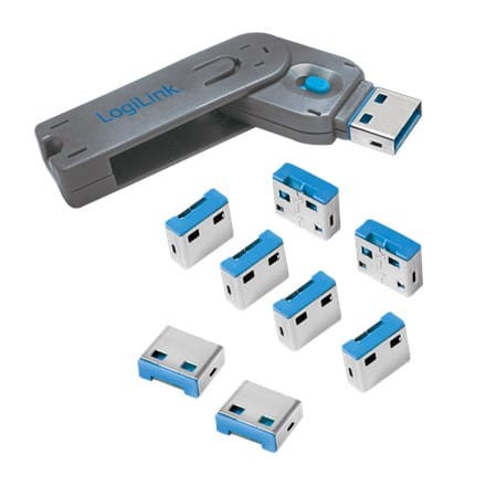 LOGILINK AU0045 LOGILINK - Blokada portów USB 8szt. - 2007373