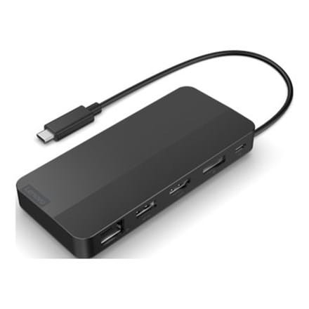 Lenovo | Podróżna stacja dokująca USB-C z dwoma wyświetlaczami bez adaptera - 2007395