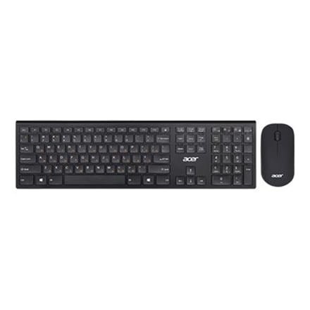 ACER Combo 100 Wireless KB AKR900 + Wireless mouse AMR920 Black US int. Retail Pack (Incremental)(FF)(P) - 2007421