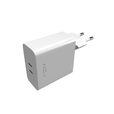Stały | Podwójna ładowarka sieciowa USB-C, obsługa PD, 65 W - 2009673
