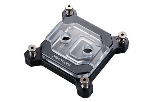 PHANTEKS C370I CPU Water Cooler, DRGB, Acrylic - Black - 2010650