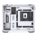 Jonsbo U4 Mini Micro-ATX-Gehäuse, Tempered Glass - weiß - 2015275