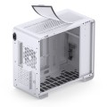 Jonsbo U4 Mini Micro-ATX-Gehäuse, Tempered Glass - weiß - 2015287