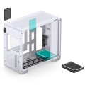 Jonsbo U4 Mini Micro-ATX-Gehäuse, Tempered Glass - weiß - 2015288
