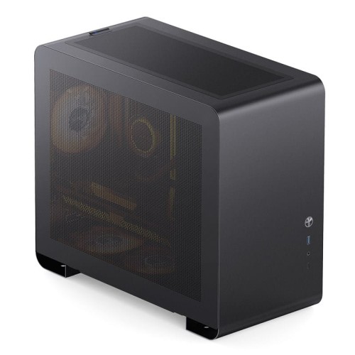Jonsbo U4 Mini Mesh Micro-ATX-Gehäuse - schwarz - 2015292