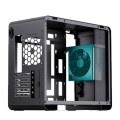 Jonsbo U4 Mini Mesh Micro-ATX-Gehäuse - schwarz - 2015296
