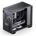 Jonsbo U4 Mini Mesh Micro-ATX-Gehäuse - schwarz - 2015310
