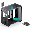 Jonsbo U4 Mini Mesh Micro-ATX-Gehäuse - schwarz - 2015298