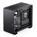 Jonsbo U4 Mini Mesh Micro-ATX-Gehäuse - schwarz - 2015299