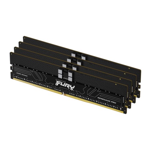 KINGSTON DDR5 128GB 6400MT/s CL32 DIMM (Kit of 4) FURY Renegade - 2015469