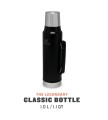 Stanley termos LEGENDARY CLASSIC - MATTE BLACK 1L - 2017413
