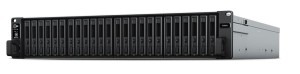 NAS Synology FS6400; 2U RACK; 24x (2.5" SAS/SATA SSD/HDD);; 2 x Intel Xeon Silver 4110;,32 GB DDR4 ECC RDIMM (max. 512GB),2 x 1GbE RJ-45, 2 x 10GbE RJ-45