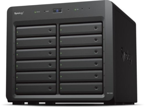 Expansion unit Synology DX1222; Tower; 12x (3.5"/2.5" SATA HDD/SSD) - 2018624