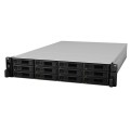 Expansion unit Synology RX1217sas; 2U RACK; 12x (3.5"/2.5" SAS/SATA SSD/HDD) - 2018640