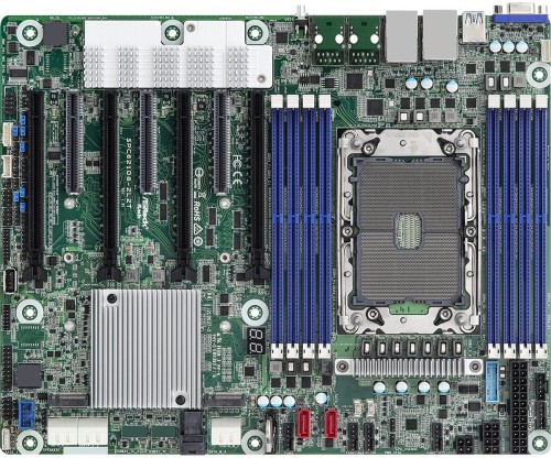 Płyta główna ASRock 1x LGA4189 Intel Xeon Scalable 3gen C621A (8xDIMM, SATA, 2xM.2, 2x1GbE, IPMI) - 2019594