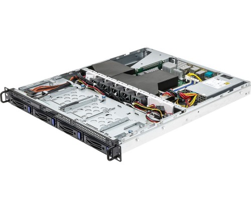 Platforma ASRock Rack (1U) AMD Ryzen (4xLFF, 2x10GbE, 2xGbE, Fixed PSU, IPMI) - 2019652
