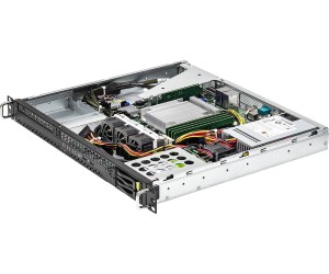 Platforma ASRock Rack (1U) Intel E-23XX (2xSFF, 2xGbE, Fixed PSU, IPMI)
