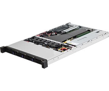 Platforma ASRock Rack (1U) Intel Scalable 3gen (4xSFF, 4xLFF, 2x10GbE, Red. PSU, IPMI) - 2019695