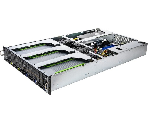 Platforma ASRock Rack (2U) AMD Epyc 7002/7003 (5xSFF, 2x10GbE,  Red. PSU, IPMI) - 2019710