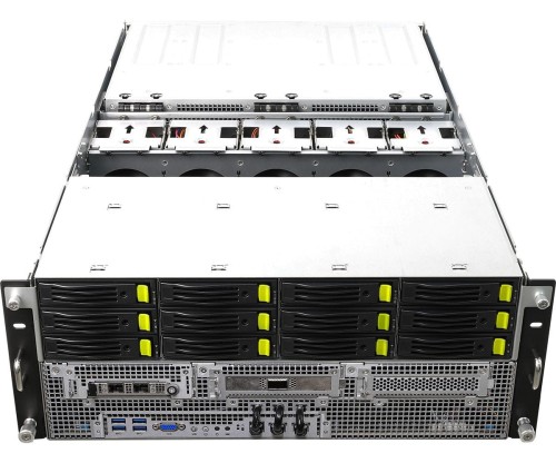 Platforma ASRock Rack (4U) AMD Epyc 7000 (12xLFF, 2x10GbE, 10xGPU, Red. PSU, IPMI) - 2019733