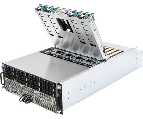 Platforma ASRock Rack (4U) Intel Scalable 3gen (12xLFF, 2x10GbE, 10xGPU, Red. PSU, IPMI) - 2019752
