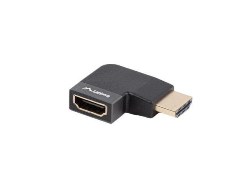 Adapter Lanberg HDMI(F)->HDMI(F) 8K Kątowy Prawo Aluminimum Srebrny - 1939135