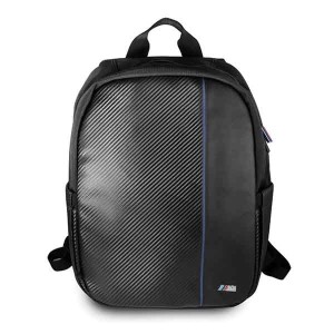 BMW Carbon Navy Stripe - Plecak do notebooka 16" (czarny)