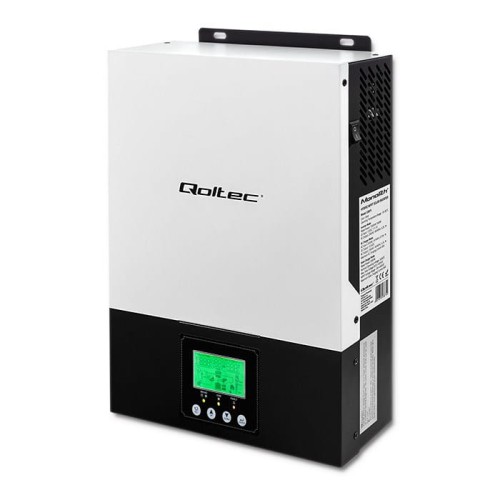 Inwerter solarny Qoltec hybrydowy Off-Grid 2,4kW | 80A | MPPT | Sinus - 1887656