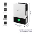 Inwerter solarny Qoltec hybrydowy Off-Grid 2,4kW | 80A | MPPT | Sinus - 1441260