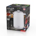 Czajnik elektryczny Adler AD 1341 metalowy 1,7 L STRIX - 996647