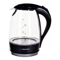 Czajnik szklany Esperanza "Salto angel" 1,7L czarny - 996549