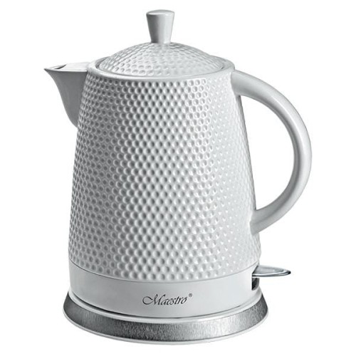 Czajnik elektryczny ceramiczny Maestro MR069 1,5l, 1200W biały - 1963044