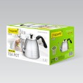 Czajniczek do parzenia herbaty / ziół Maestro MR-1315-Tea, 1,1 l srebrny - 997011
