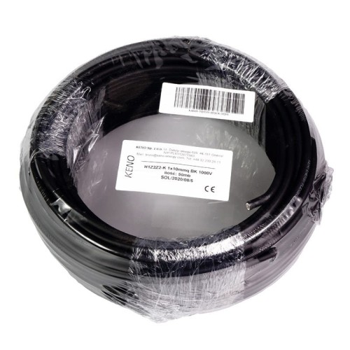 Przewód KENO 10mm2 czarny opakowanie 50m - 1653082