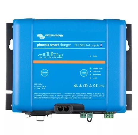 Victron Energy Phoenix Smart IP43 Charger 12/50(1+1) 120-240V - 1741707